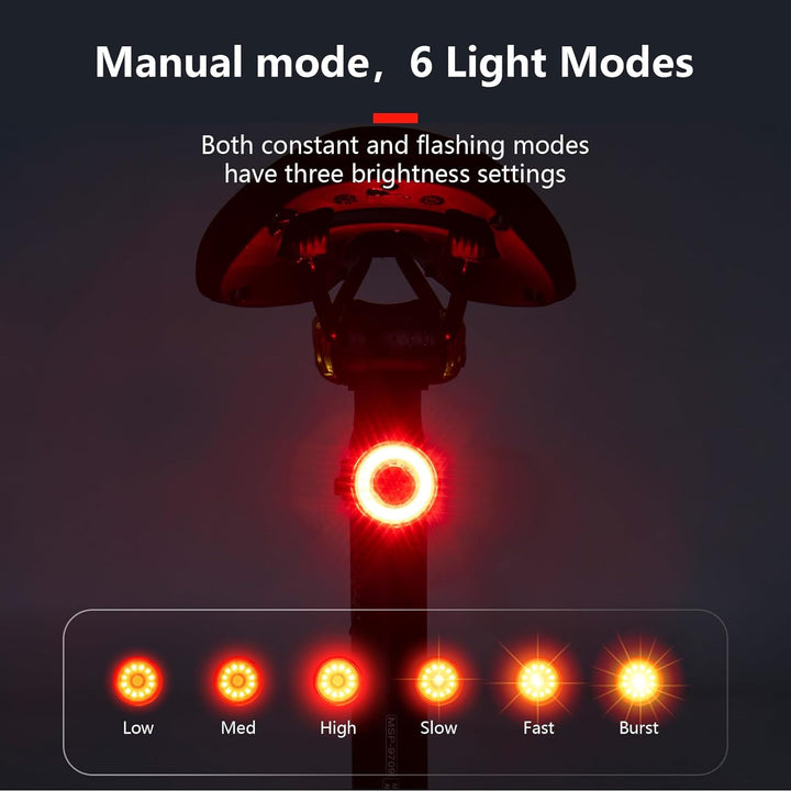 Smart  Brake Sensing Bicycle Tail Light