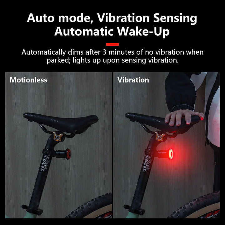 Smart  Brake Sensing Bicycle Tail Light