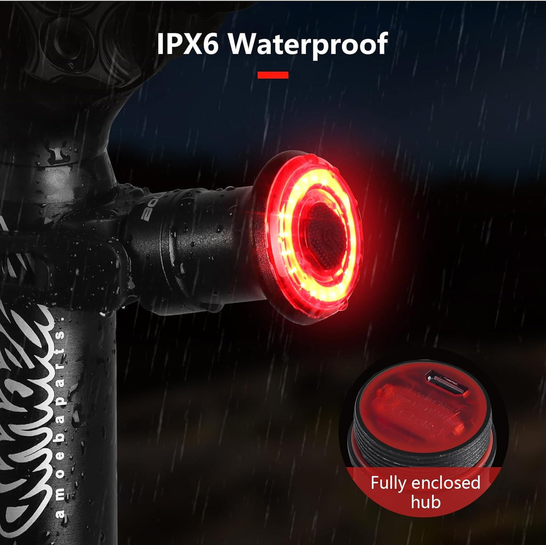 Smart  Brake Sensing Bicycle Tail Light