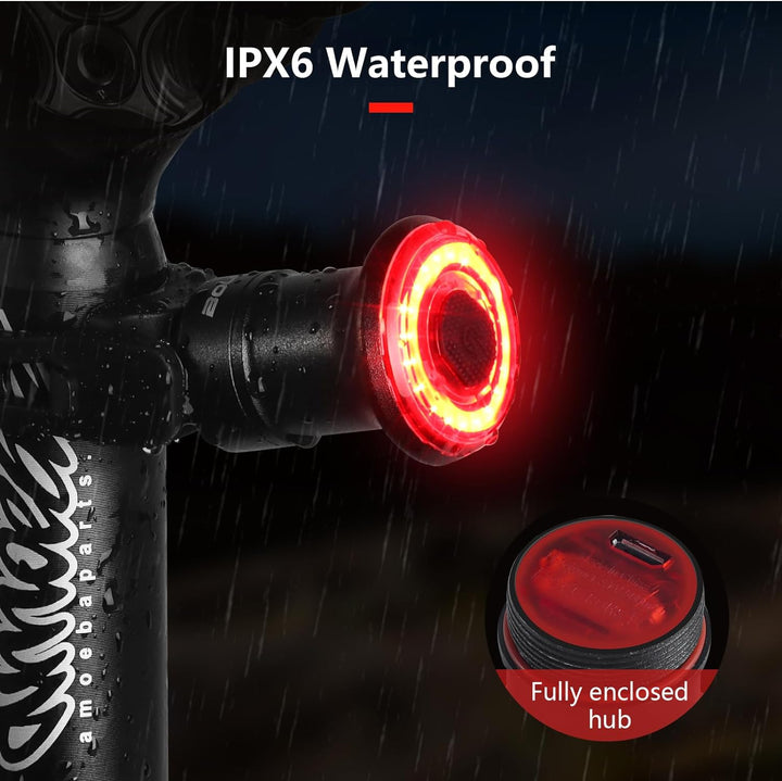 Smart  Brake Sensing Bicycle Tail Light