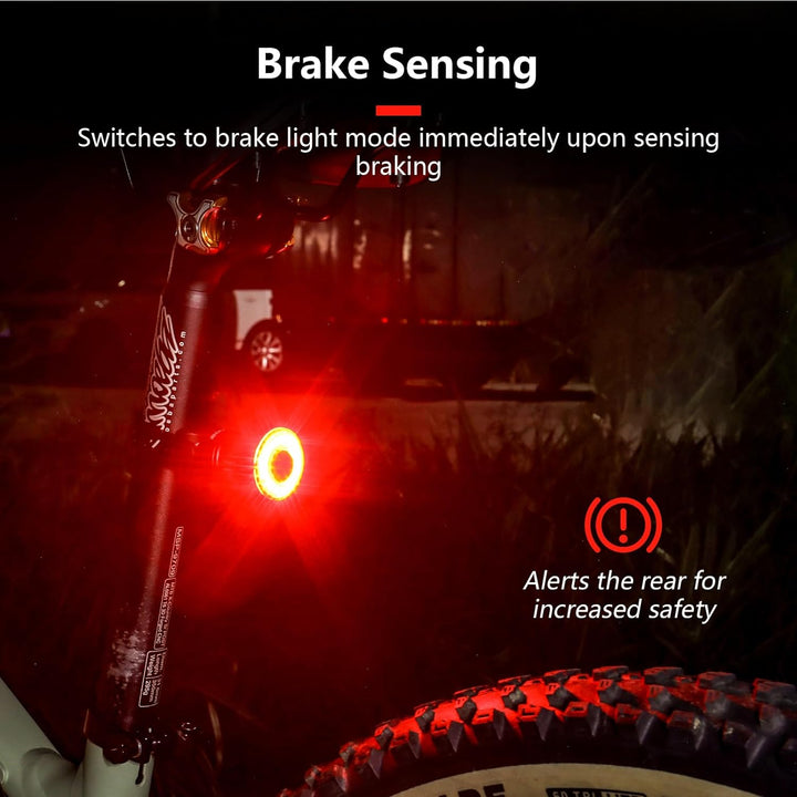 Smart  Brake Sensing Bicycle Tail Light